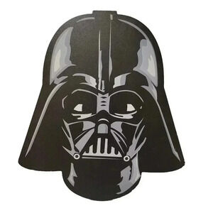 Star Wars Wood Plaque Darth Vader 2015 13.5" x 12" x 1/4"